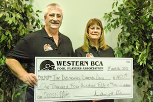 Larenda Davis and Tim Desmarais