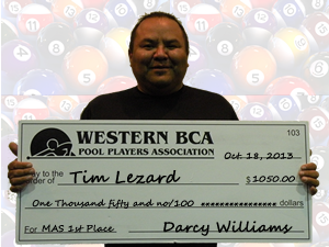 1st place Tim Lezard