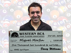 1st place Miguel Morfin