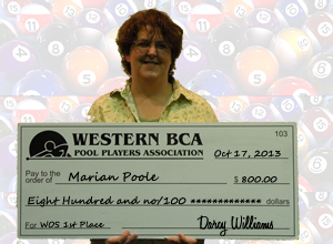 1st Place Marian Poole